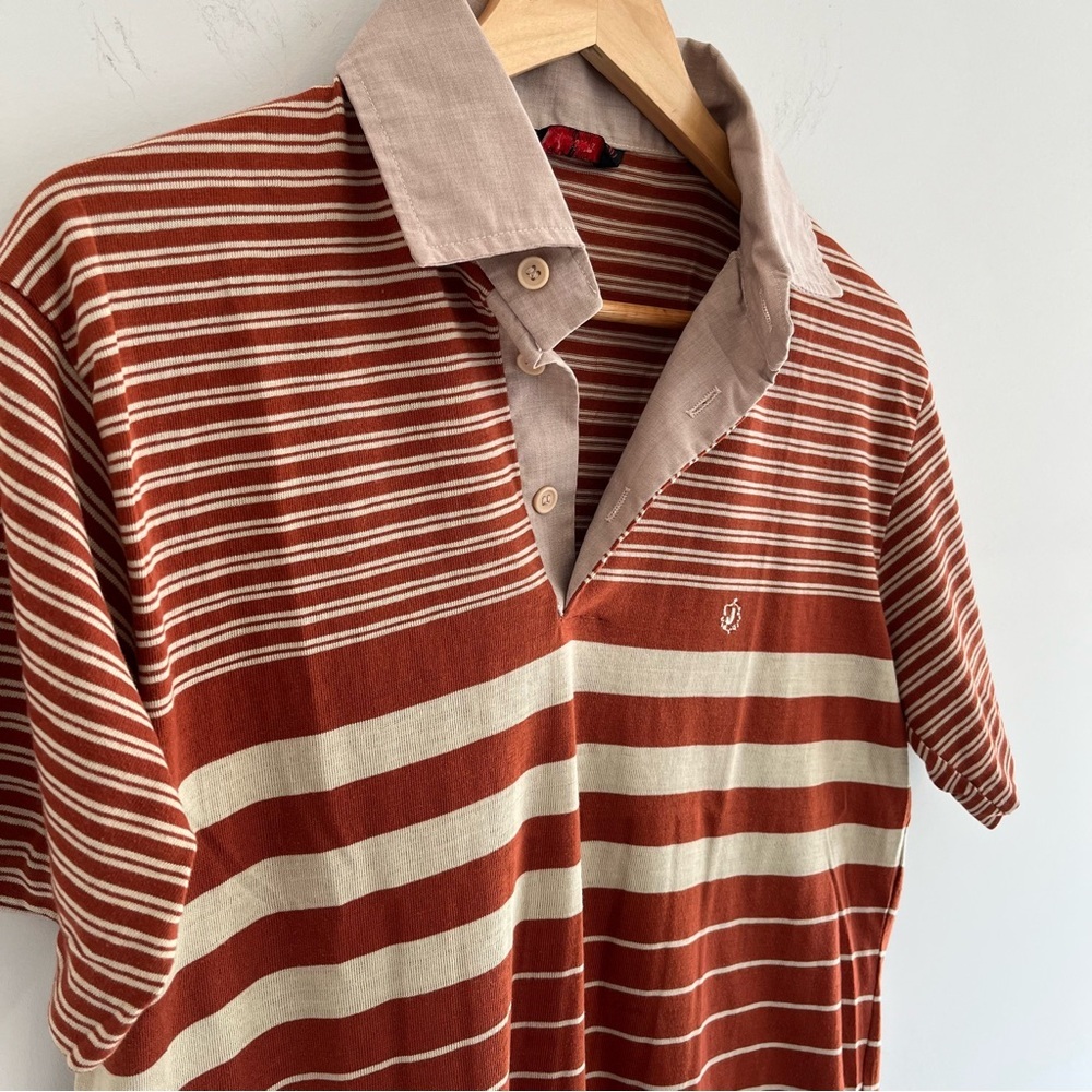 Vintage Men’s Cary Middlecoff by Jaymar Polo Shirt size Medium 70’s Style